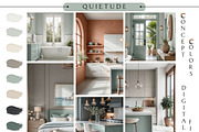 Sw Quietude Whole Home Paint Colors, a Presentation Template by CONCEPT COLORS (Thumbnail 3 of 9)