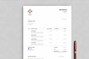 Letterhead + Invoice, a Stationery Template by Peunayah (Thumbnail 2 of 2)