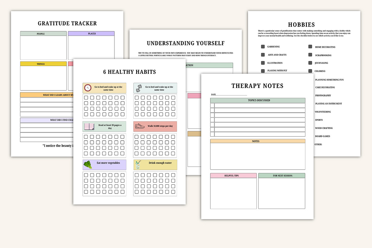 2026 Anxiety Relief Journal preview 8