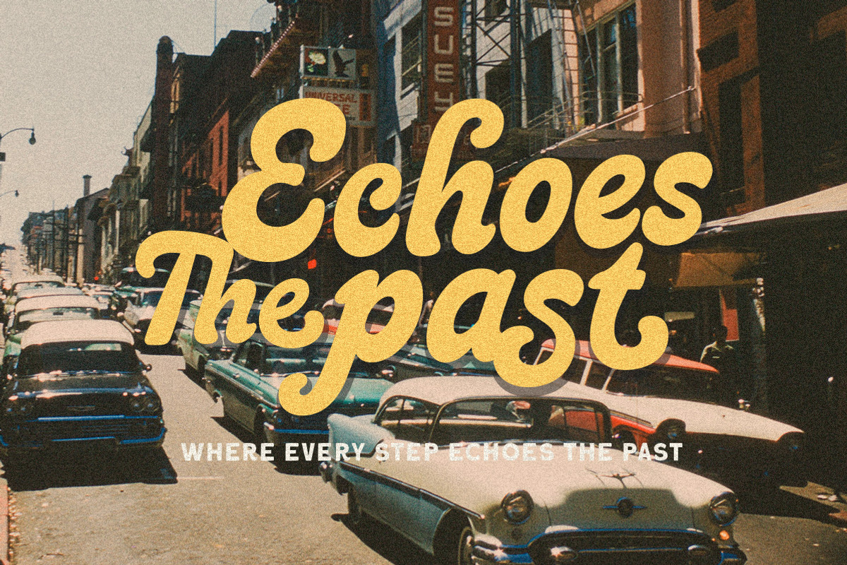 Melody Groove Bold Script, a Script Font by Letterhend Studio (Photo 8 of 9)