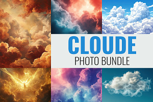 33 photographs of clouds, a Nature Photo by SouravDesign