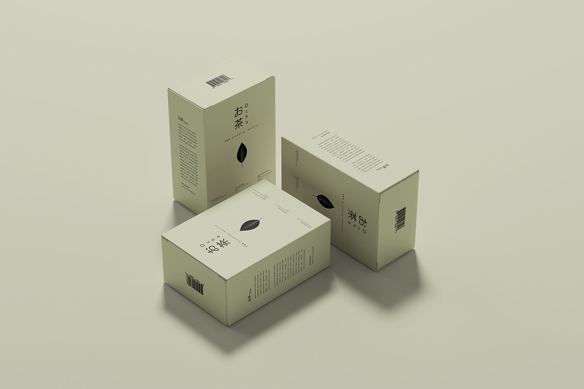 Ocha - Tea Branding Mockup Set, a Packaging Mockup by pmvch (Photo 6 of 14)