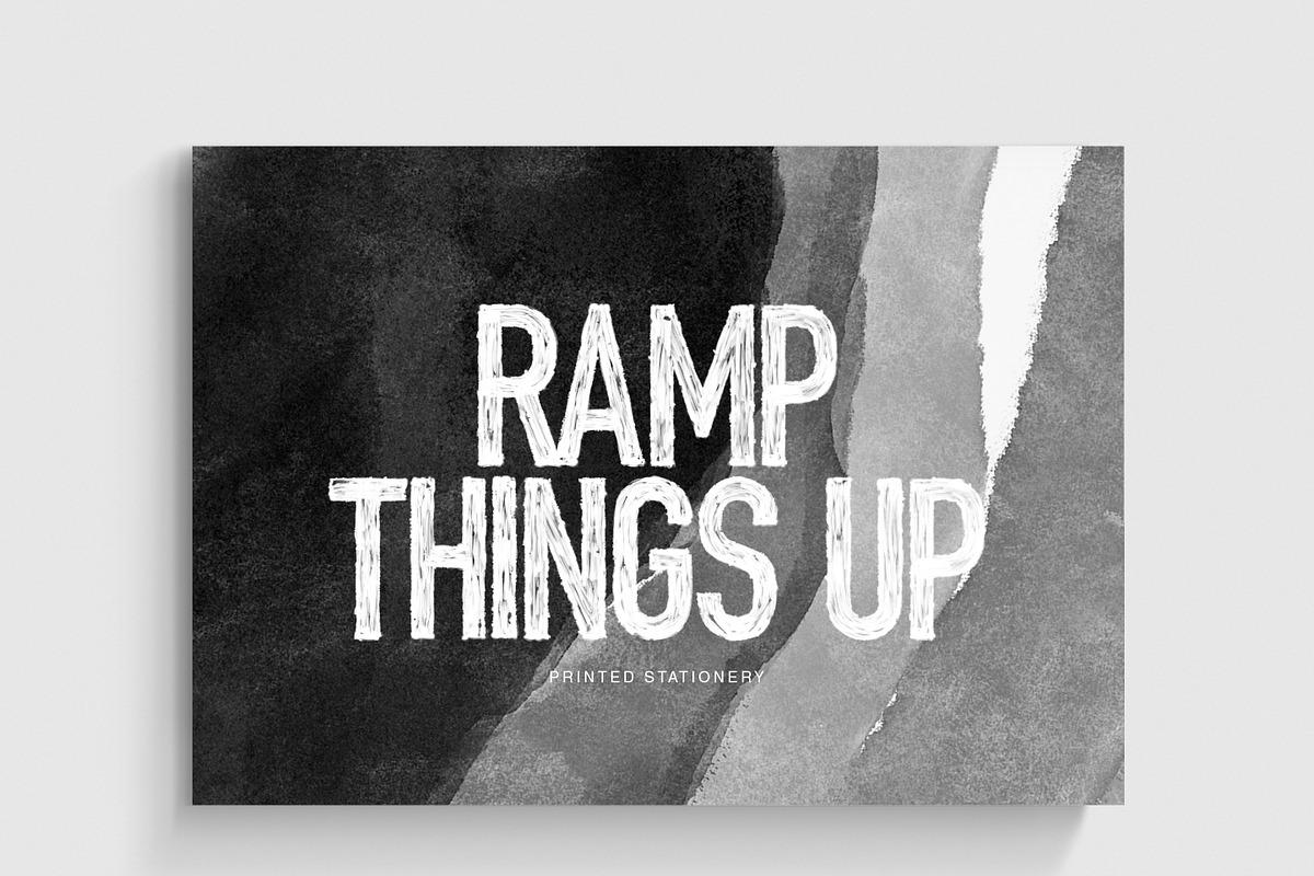 BRASH - A Dry Brush Font, a Sans Serif Font by ReveryWorks (Photo 11 of 16)