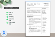 Google Docs Resume CV Template 04, a Resume Template by GResume (Thumbnail 2 of 7)