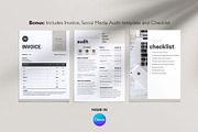 Beige Social Media Contract Template, a Presentation Template by InkBlue Templates (Thumbnail 6 of 6)