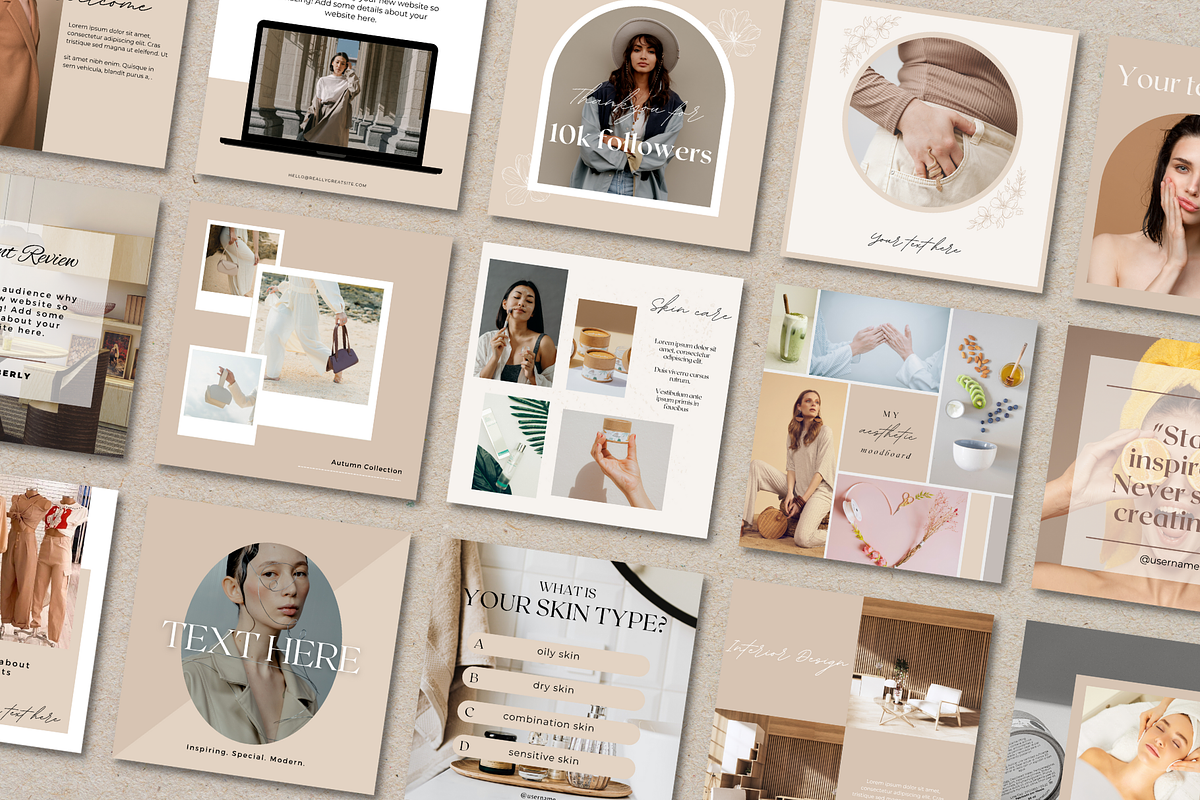 Canva Instagram Template, a Social Media Template by Visual Designs (Photo 2 of 3)