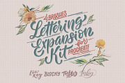 Lettering Expansion Kit [Procreate], a Brush Add-On by The Scratchy Nib (Thumbnail 1 of 7)
