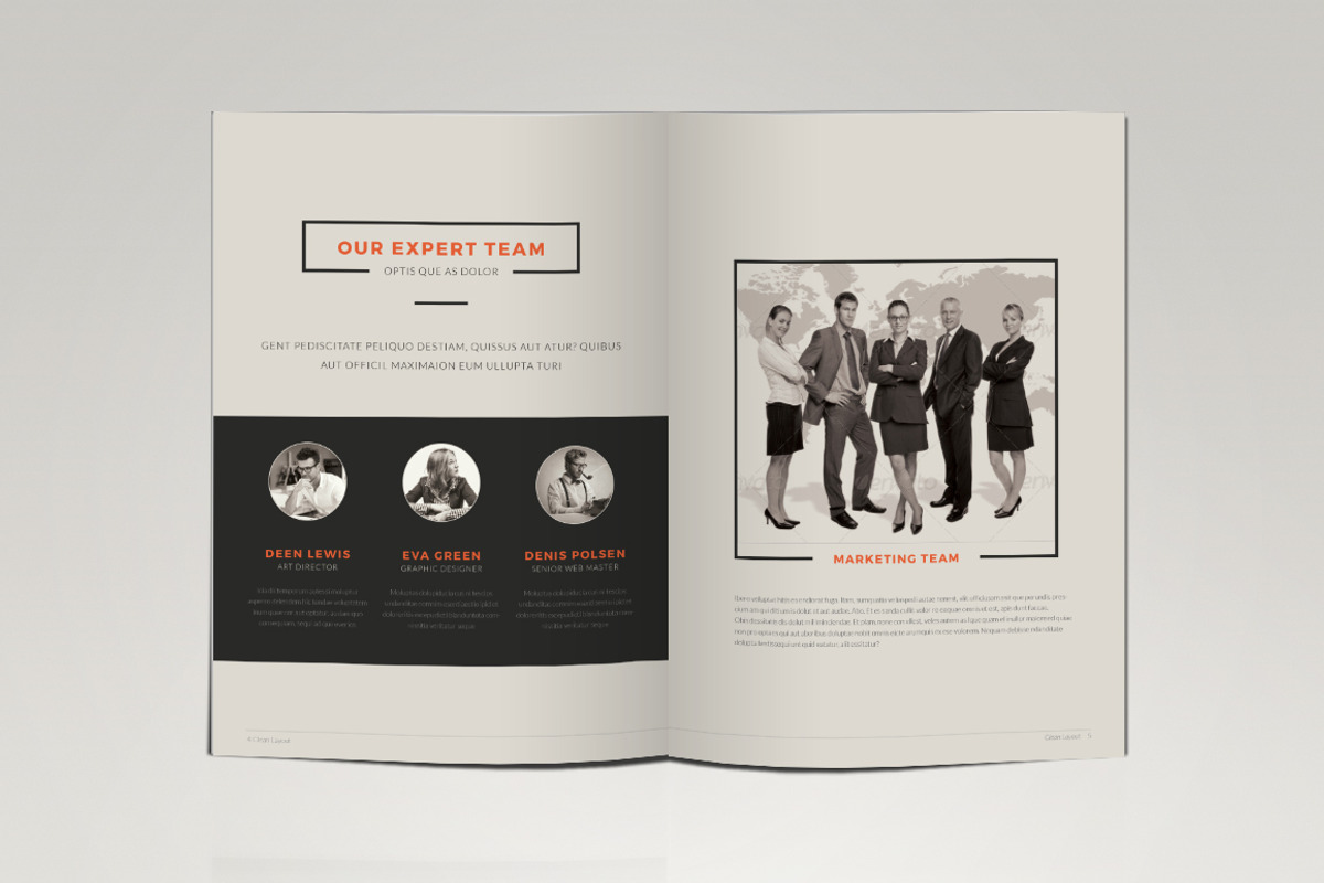 Minimal Business Brochure, a Brochure Template by Estartshop (Photo 3 of 5)