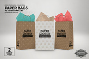 Paper Bags Twine Handles Mockup, a Packaging Mockup by INCDesign (Thumbnail 2 of 10)