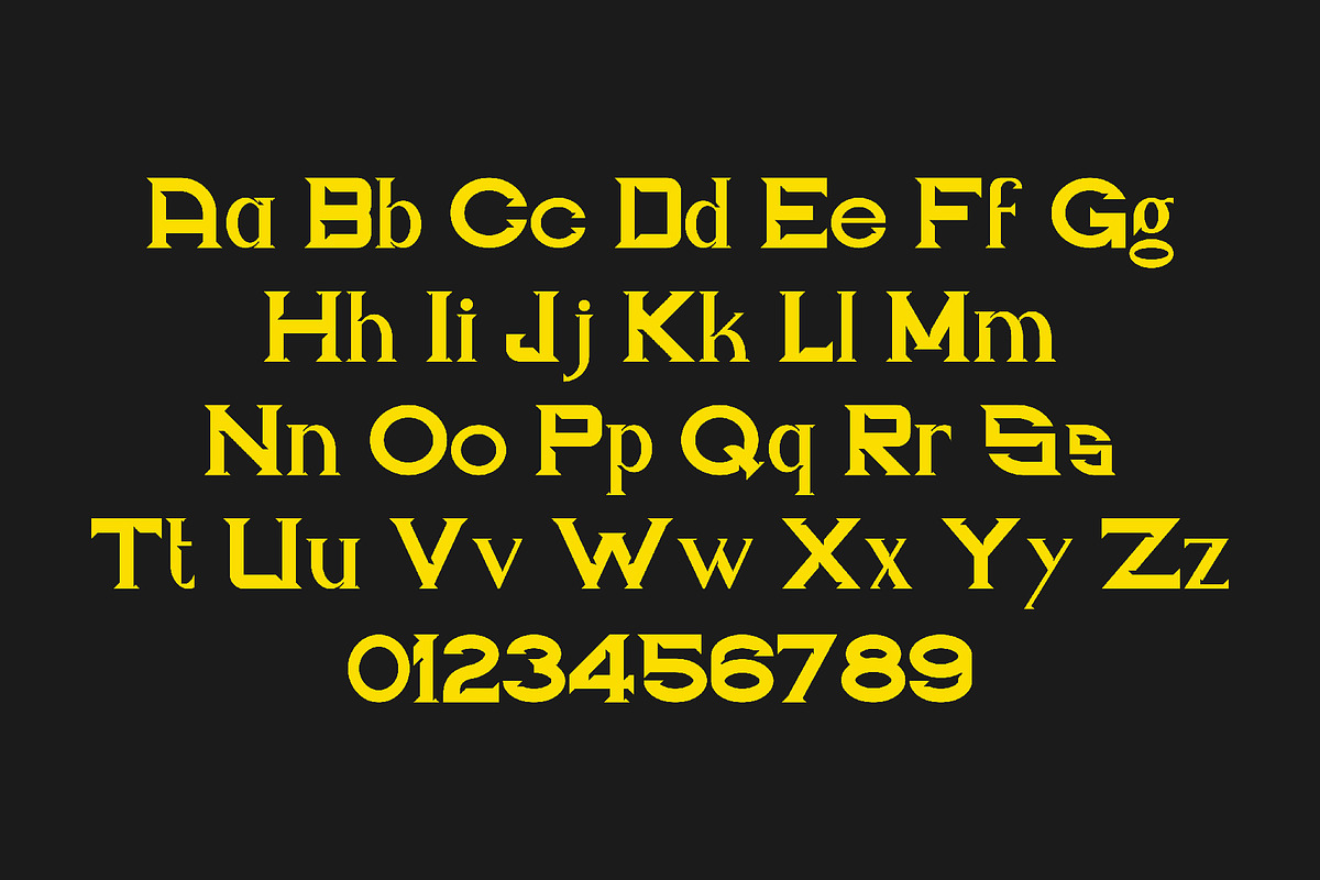 SAGAS - Serif Display Font, a Serif Font by Boril Std (Photo 13 of 14)