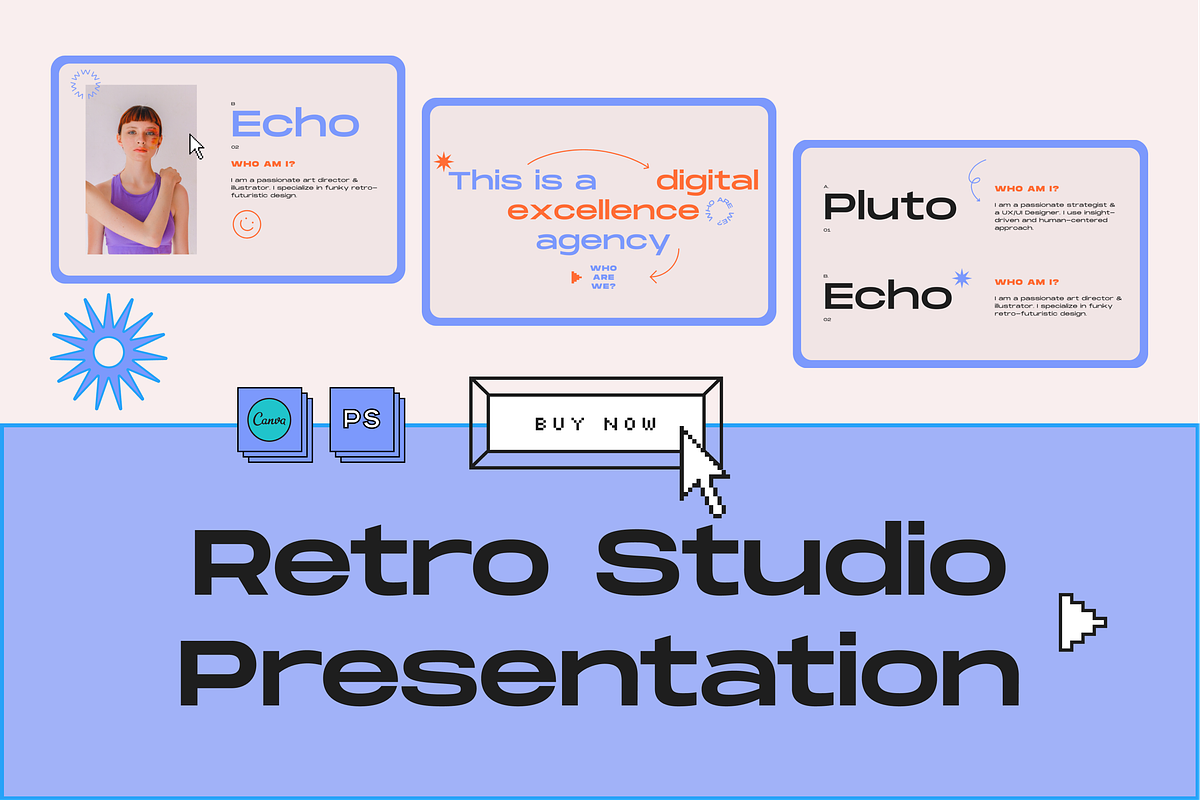 Canva Retro Business Presentation PS, a Presentation Template by Luna Studio (Photo 10 of 10)