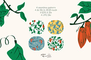 Cacao Seamless Patterns, a Pattern Graphic by lilovwishes (Thumbnail 2 of 5)