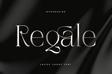 Regale - Lavish Luxury Font