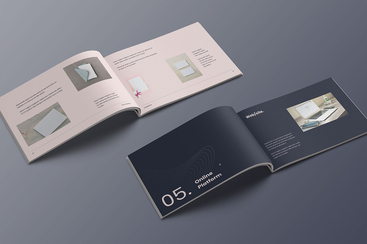 Minimalist Brand Guidelines - Tropo, a Brochure Template by fakhroo (Photo 9 of 11)