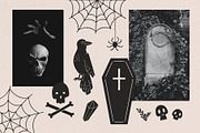 Mystic linocut, Halloween collection, an Object Graphic by Yamurchik (Thumbnail 5 of 10)