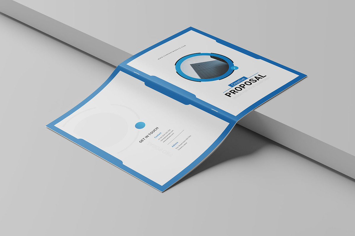 Creative Proposal Template, a Brochure Template by KreateTribe (Photo 5 of 8)