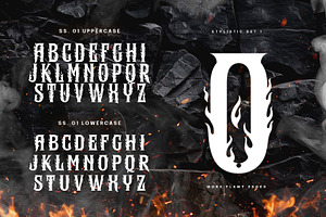 Hero Fire Typeface