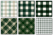 Gingham Seamless Paper Patterns, a Pattern Graphic by DreamCafeArt (Thumbnail 2 of 7)