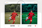 FootBall Lightroom Presets & Luts, a Preset Add-On by presetsroom (Thumbnail 4 of 14)