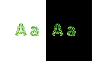 Eco letter set, a Decorative Illustration by airunreal (Thumbnail 6 of 33)