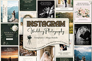 Wedding Photographer Insta Templates, a Social Media Template by Arslan (Thumbnail 1 of 9)