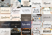 The ULTIMATE! 100 Font Bundle!, a Script Font by Letterative Studio (Thumbnail 7 of 8)