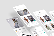 TM - Fashion App UI Kit, an UI Kit Template by iDoodle Studio (Thumbnail 3 of 4)