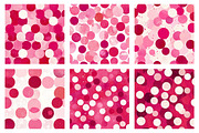 Pink Polka Dots Digtal Paper, a Pattern Graphic by SinaCreation (Thumbnail 2 of 5)