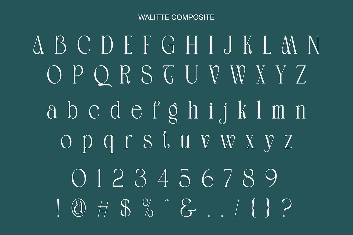 Walitte Modern Elegant Serif, a Serif Font by Alfinart (Photo 9 of 10)