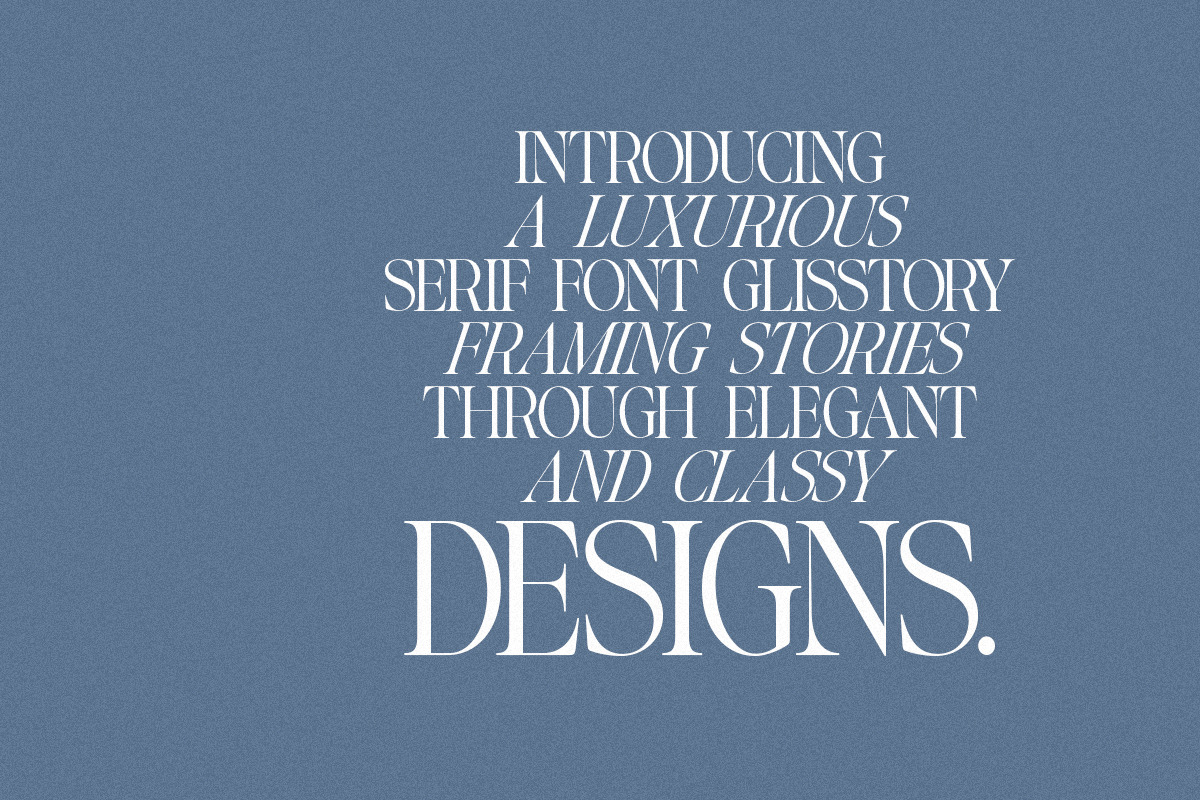 Glisstory, a Serif Font by Pista Mova (Photo 12 of 20)