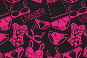 Lingerie felt-tip pen illustrations, an Object Graphic by tamara.comotomka (Thumbnail 3 of 3)