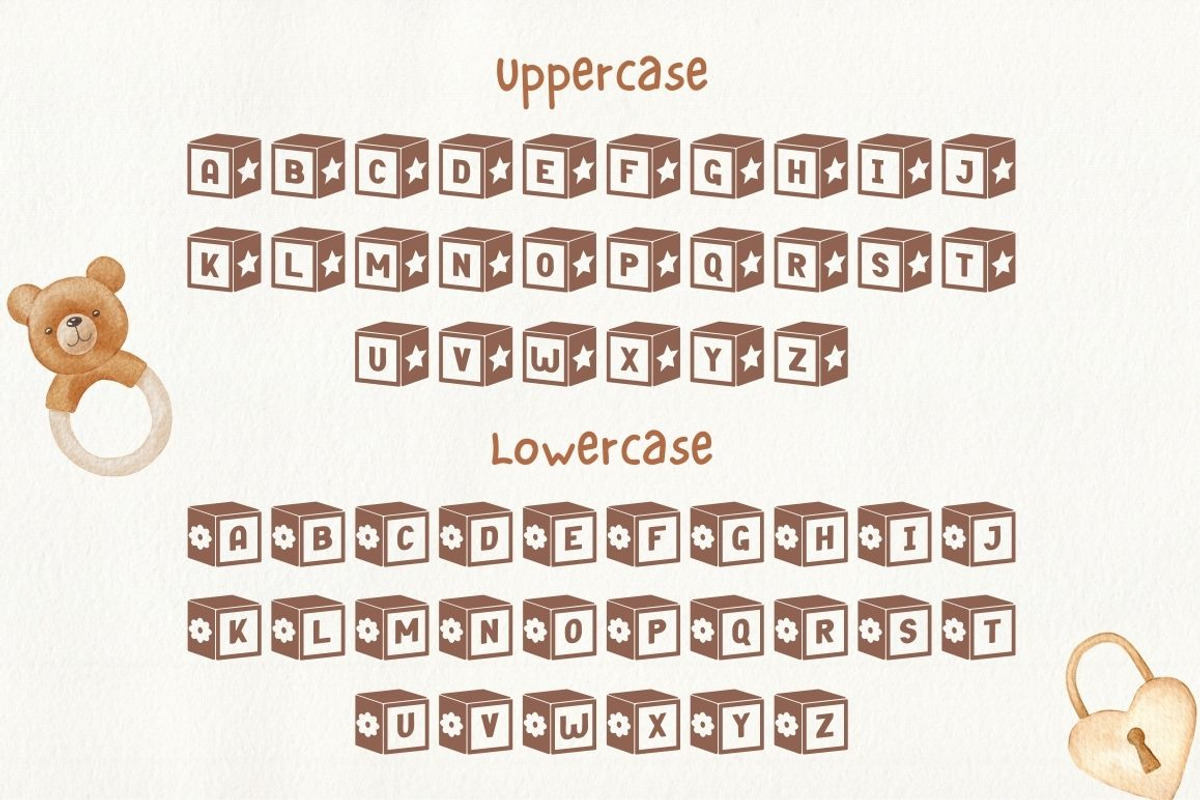 Square Baby - Display Font, a Symbol Font by Attype (Photo 7 of 10)