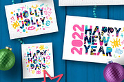 2022 New Year Christmas White Set, a Card Template by Iraida_Bearlala (Thumbnail 6 of 9)