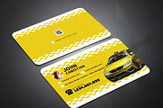 Taxi Business Card, a Business Card Template by GreenPixi (Thumbnail 2 of 3)