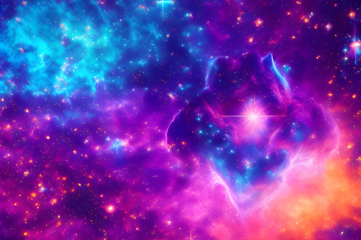 Space Galaxy Nebula Backgrounds, a Background Graphic by UniqueMe (Photo 9 of 12)