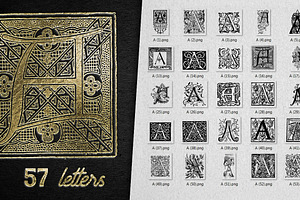 28 IN 1 VINTAGE LETTERS COLLECTION