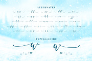 Winterline - Sweety Script, a Script Font by Almarkhatype (Thumbnail 7 of 8)