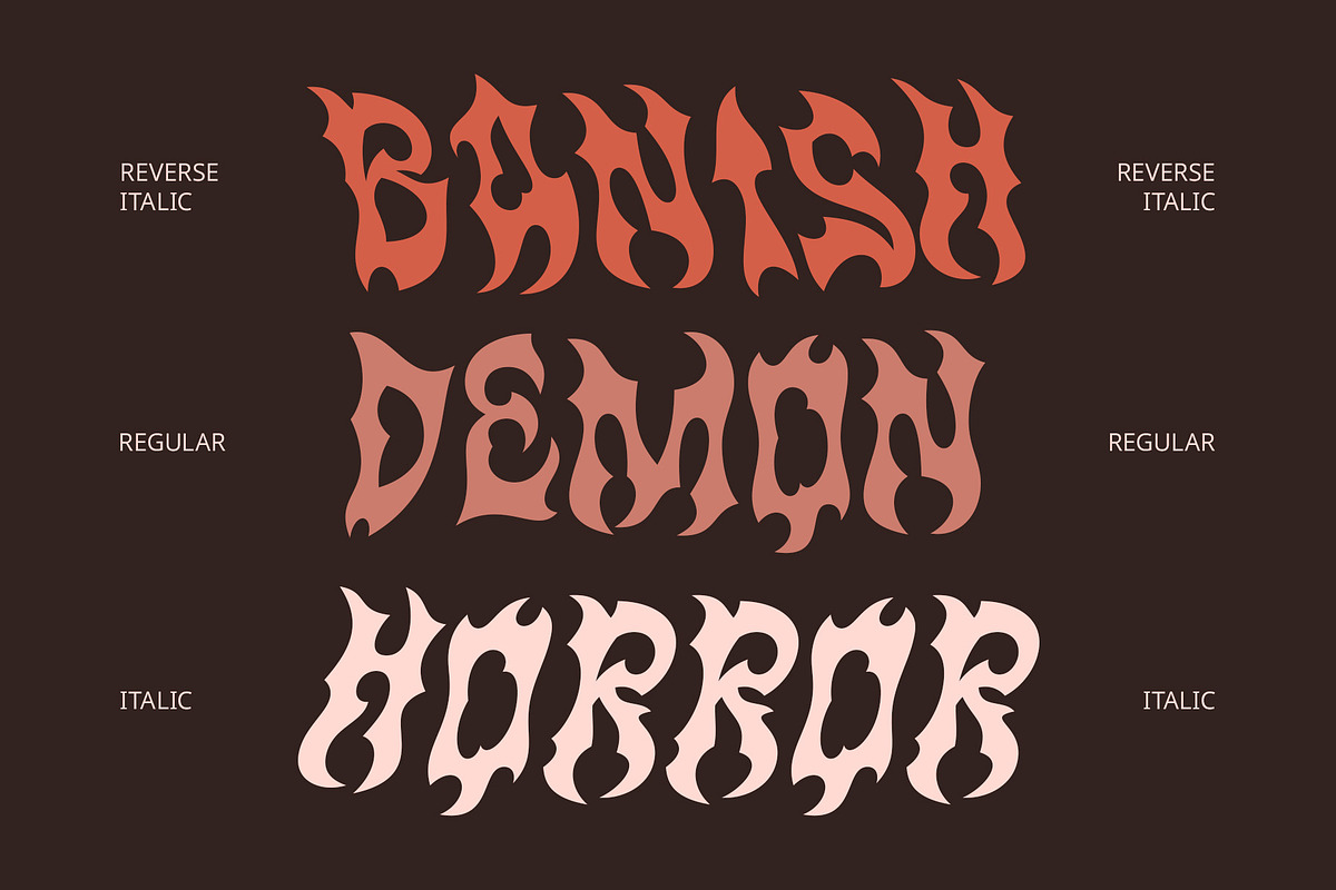 CS Werewolf – Black Metal Font, a Blackletter Font by Craft Supply Co. (Photo 7 of 8)