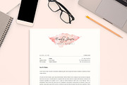 Water Color CV-Resume Tempalate *C, a Resume Template by Showy68 Template (Thumbnail 3 of 3)
