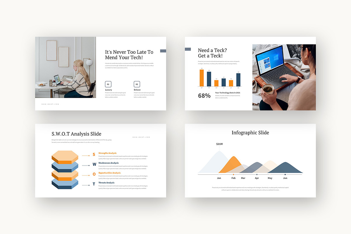 Mkot : Tech Products Google Slides, a Presentation Template by Punkl Camp (Photo 6 of 16)