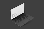 Macbook Pro Clay Mockups, a Books & Magazine Mockup by Mockupdaddy (Thumbnail 5 of 16)