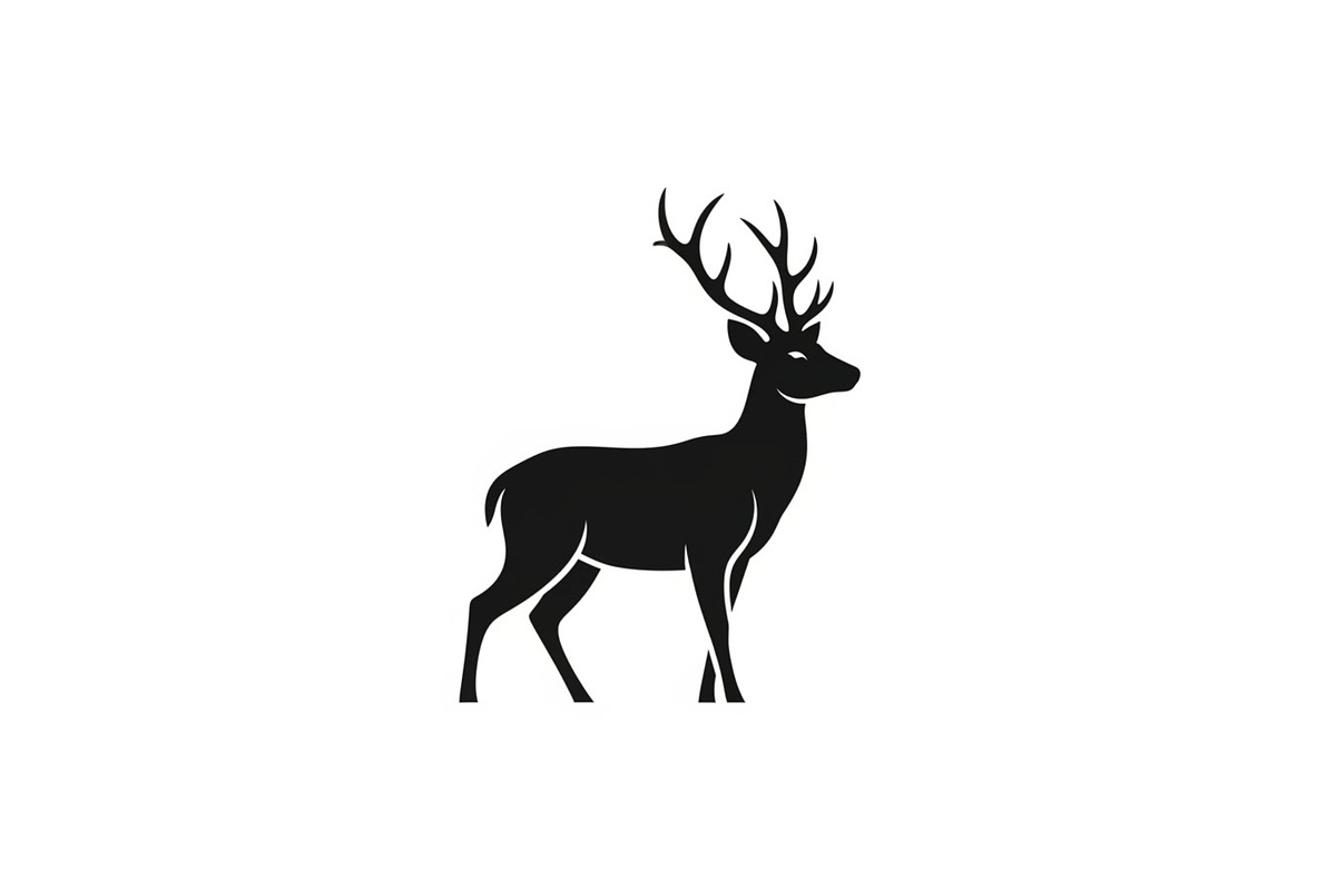 Majestic Deer & Stag Silhouette Bund, an Illustration by jahid234 (Photo 18 of 41)