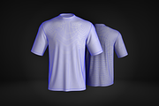 White Men's T-Shirt 3D Model, an Object 3D Model by le-genda (Thumbnail 5 of 10)
