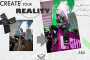 Halftone dot collage creator, an Object Graphic by LaVika (Thumbnail 5 of 10)