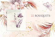 Watercolor Tropical Collection, an Illustration by Les Frolova (Thumbnail 5 of 14)