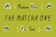 The Matcha One - fine liner font, a Handwritten Font by Ashiya Pixel (Thumbnail 1 of 10)