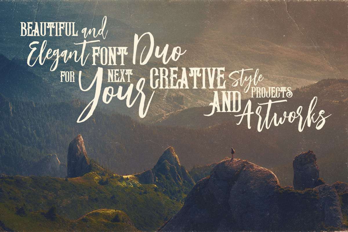 Orleans Script Font Duo preview 3