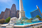 Buffalo downtown and city hall containing buffalo city hall ...