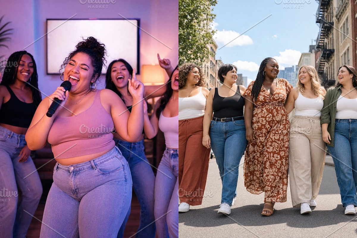 Plus Size Women Stock Photos, a Person Photo by Selenique Studio (Photo 8 of 12)