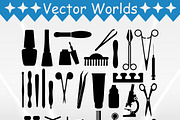 Tweezers SVG, Work, Tweezers SVG, an Object Graphic by VectorWorlds (Thumbnail 2 of 3)